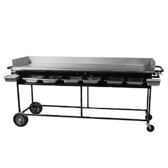 Small Propane Griddle Rental with Food Pans